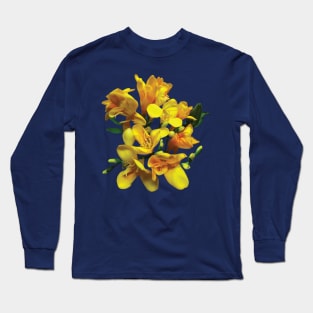 Snapdragons - Yellow Snapdragons Long Sleeve T-Shirt